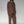Charger l&#39;image dans la galerie, Woman standing in front of a grey backdrop, wearing a brown oversized large fleece sweater, and brown fleece pants. The outfit is a unisex style, paired with black sneakers. She has long brown hair and fair skin.
